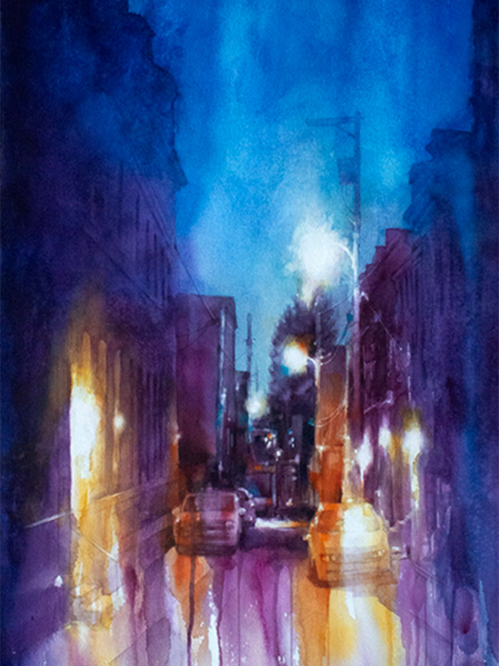 Alpine Street II by Peggi Habets