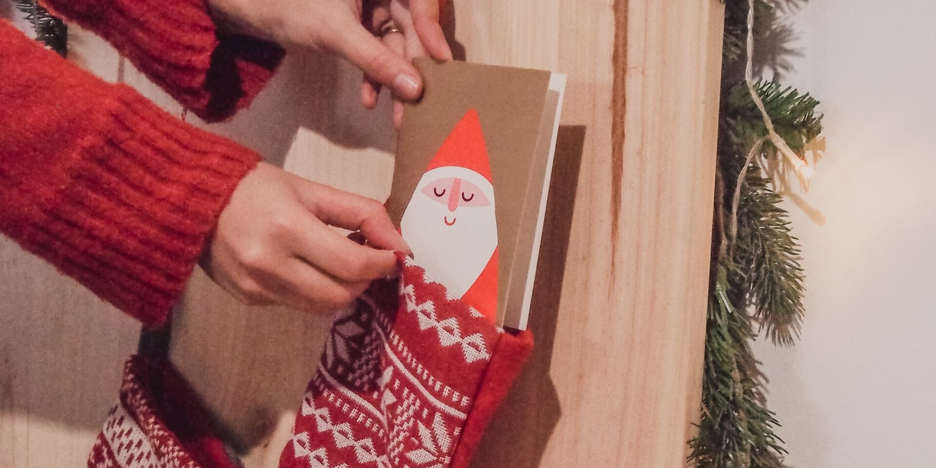 Hanging a stocking
