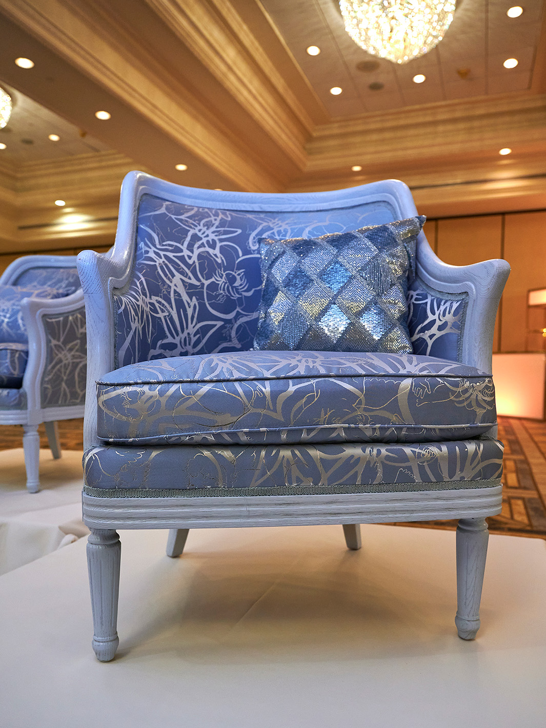 The Bleu Room Chairs