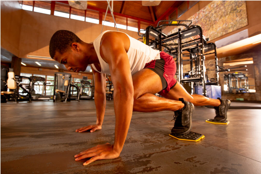 Man working out