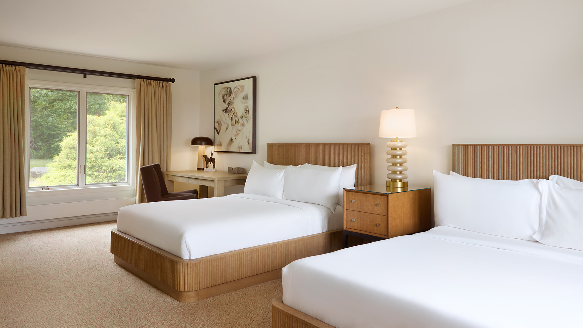 Room with two queen beds