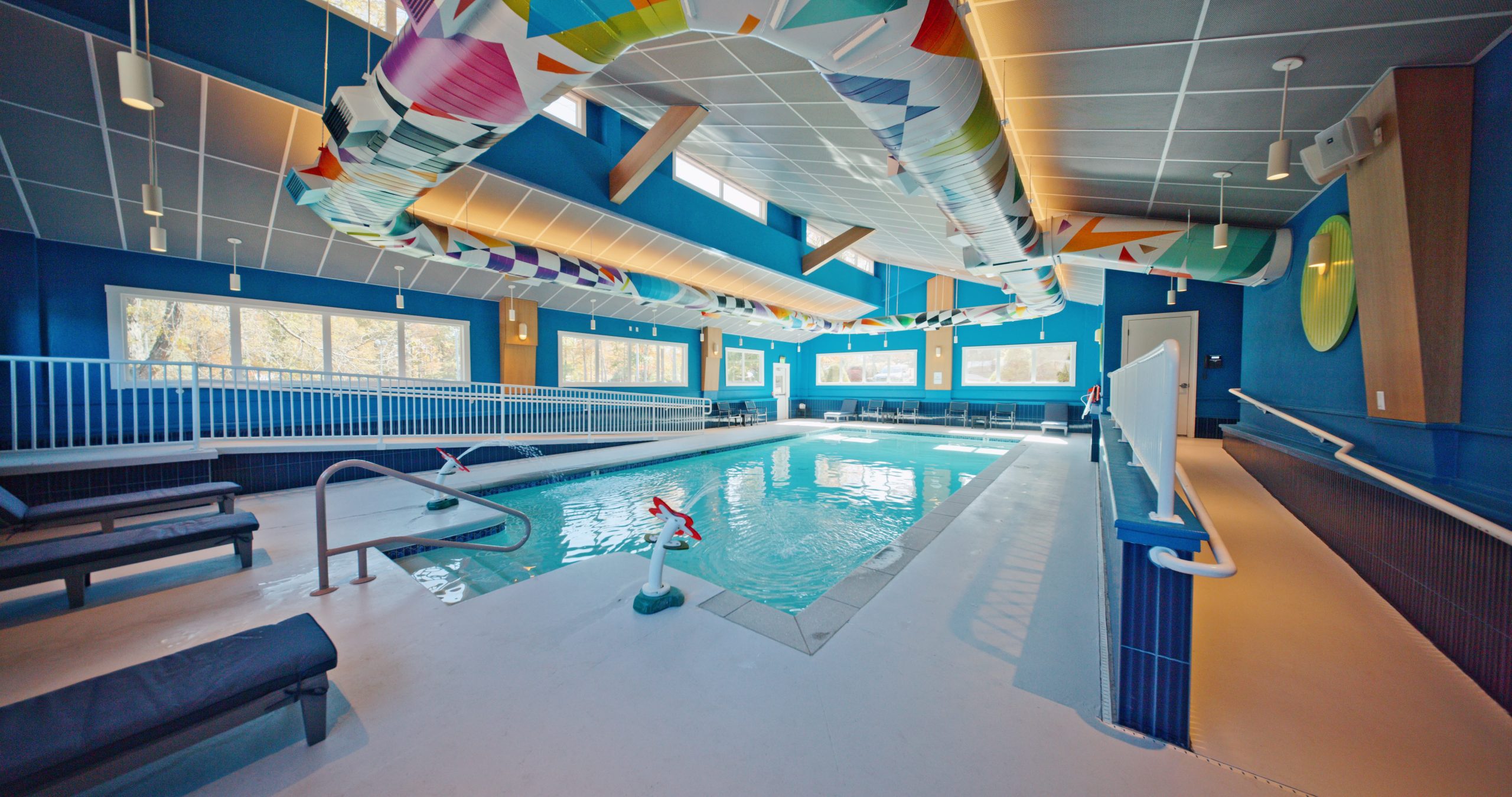 Interior of the Kids Pool at Nemacolin.