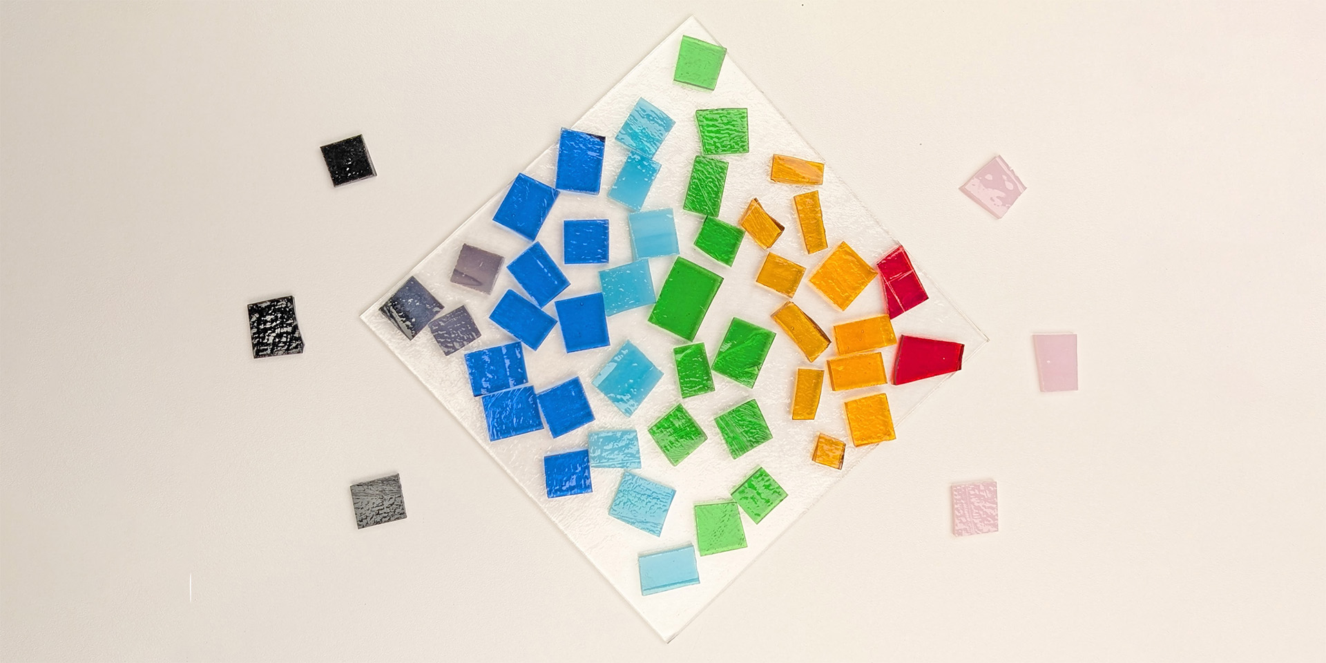 colorful mosaic tiles